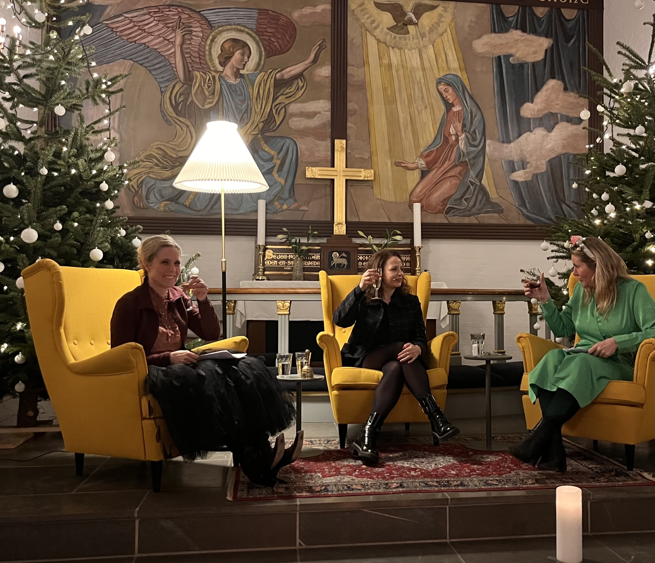 Balletdanser Femke Mølbach Slot til samtalesalon